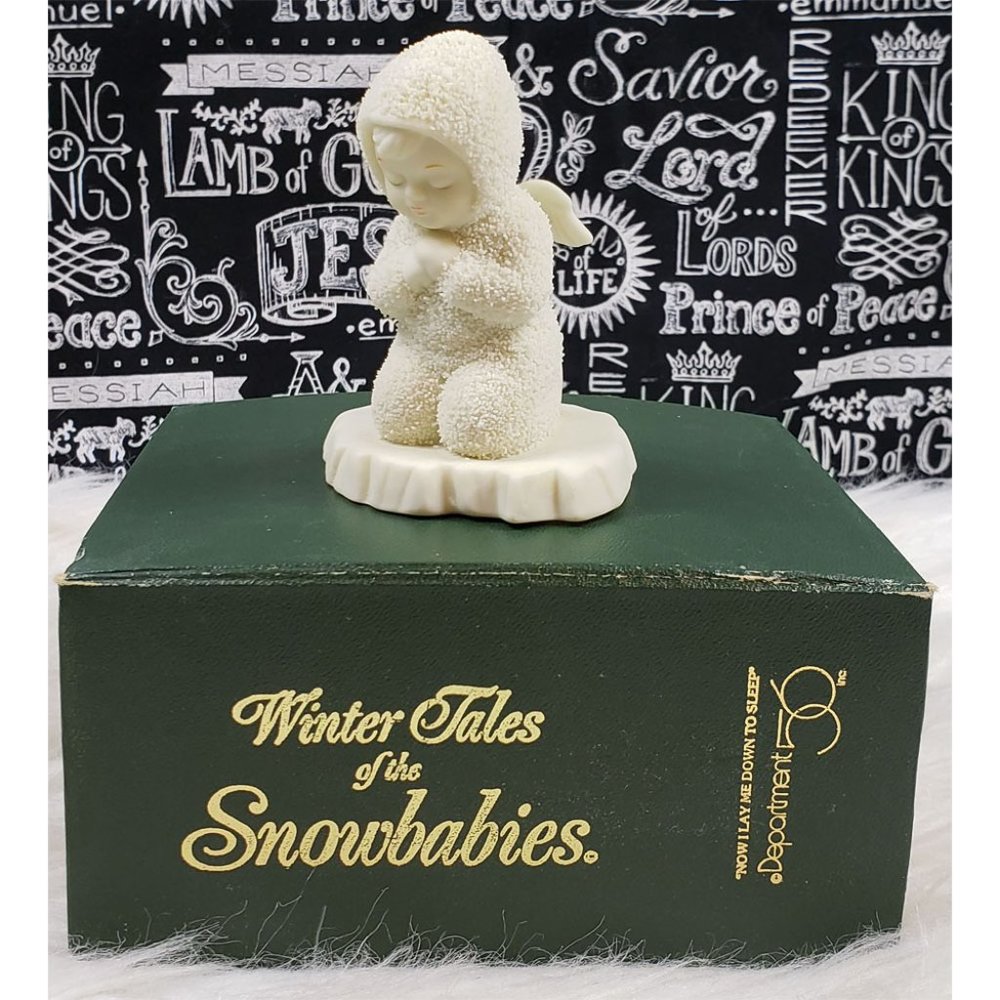 Snowbabies Now I Lay Me Down To Sleep Winter Tales - Picture 2 of 11